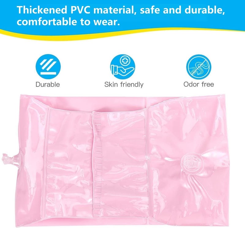 YUNLOVXEE 2 Pack Arm Floaties for Kids - Cute Cartoon Inflatable Pool Arm Floaties Swim Rings, PVC Arm Bands Floater Sleeves for Toddlers Children 3-5-6-12 Years (Watermelon) - Image 5